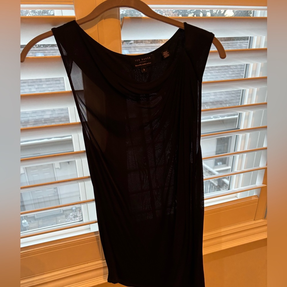 Ted Baker sheer sleeveless top